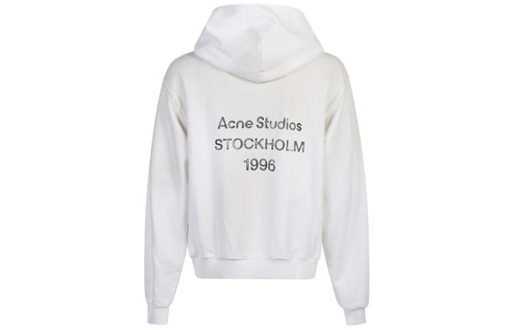 Худи с логотипом и спущенным плечом Acne Studios, белый
Худи с логотипом и спущенным плечом Acne Studios, белый