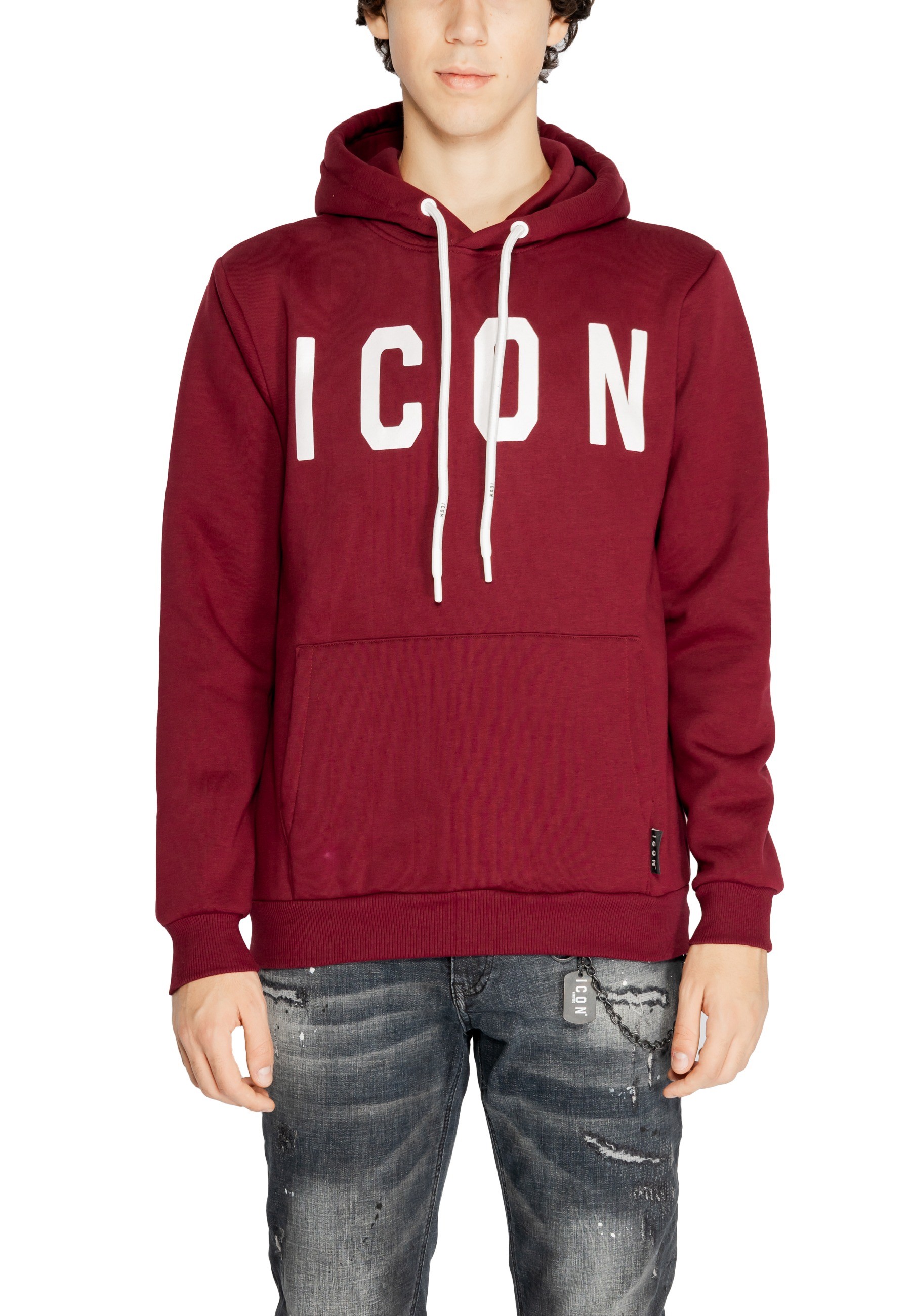 Толстовка мужская Icon с контрастным логотипом, бордовый
Толстовка мужская Icon с контрастным логотипом, бордовый