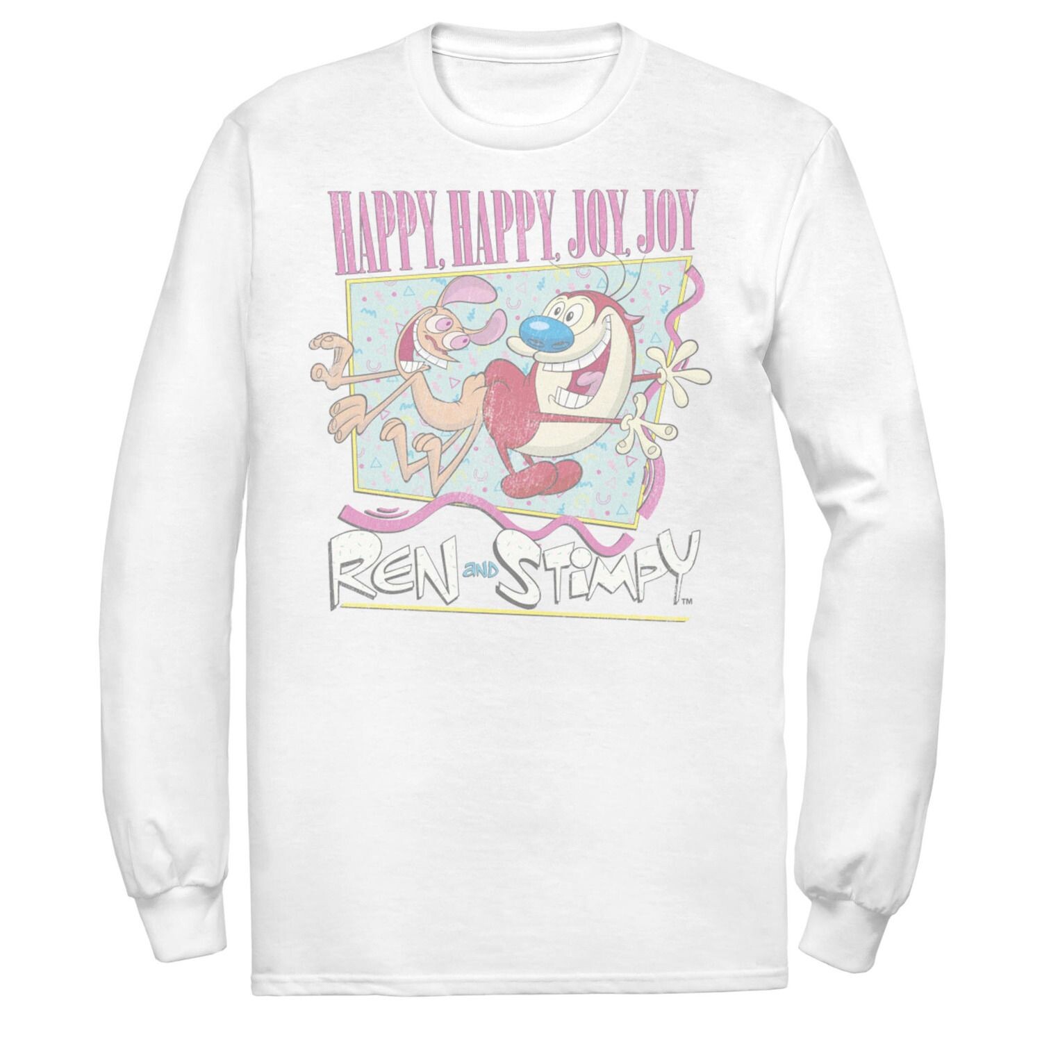 Мужская футболка Ren & Stimpy с длинными рукавами в стиле 90-х Licensed Character
Мужская футболка Ren & Stimpy с длинными рукавами в стиле 90-х Licensed Character