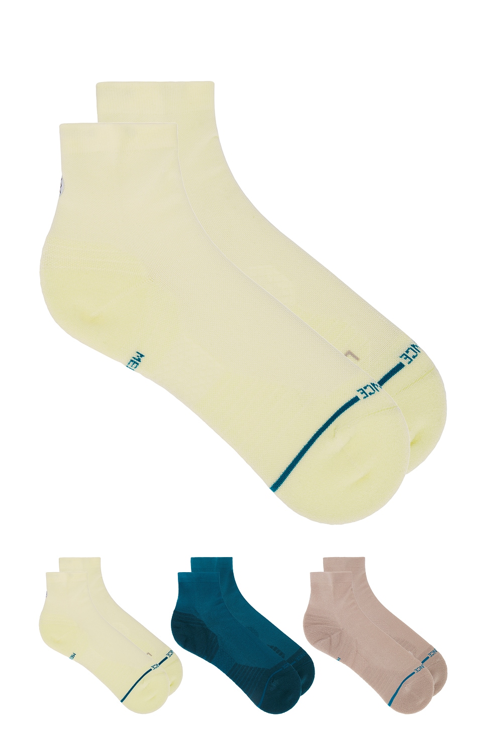 Набор из трех пар носков Butter Light Quarter Stance, butter
Набор из трех пар носков Butter Light Quarter Stance, butter