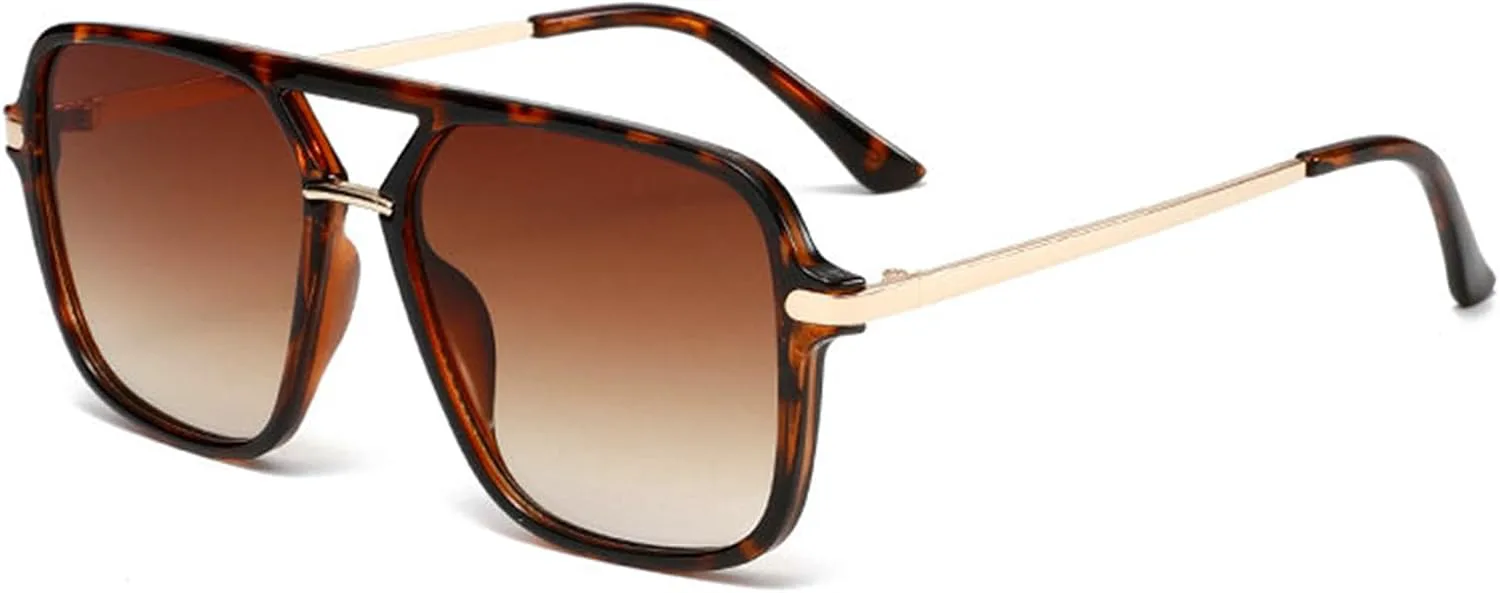 Willochra Классические квадратные солнцезащитные очки с двойной оправой для женщин, увеличенная дизайнерская стильная оправа, очки-пилот в винтажном стиле, C6
Willochra Классические квадратные солнцезащитные очки с двойной оправой для женщин, увеличенная дизайнерская стильная оправа, очки-пилот в винтажном стиле, C6