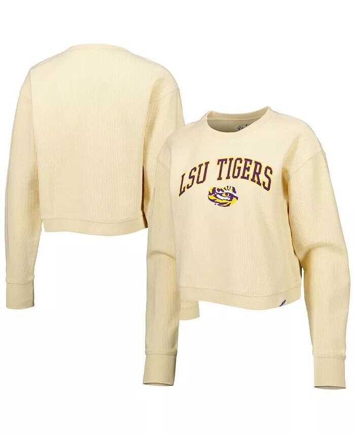 Женский кремовый свитшот Lsu Tigers Classic Campus Corded Timber League Collegiate Wear
Женский кремовый свитшот Lsu Tigers Classic Campus Corded Timber League Collegiate Wear