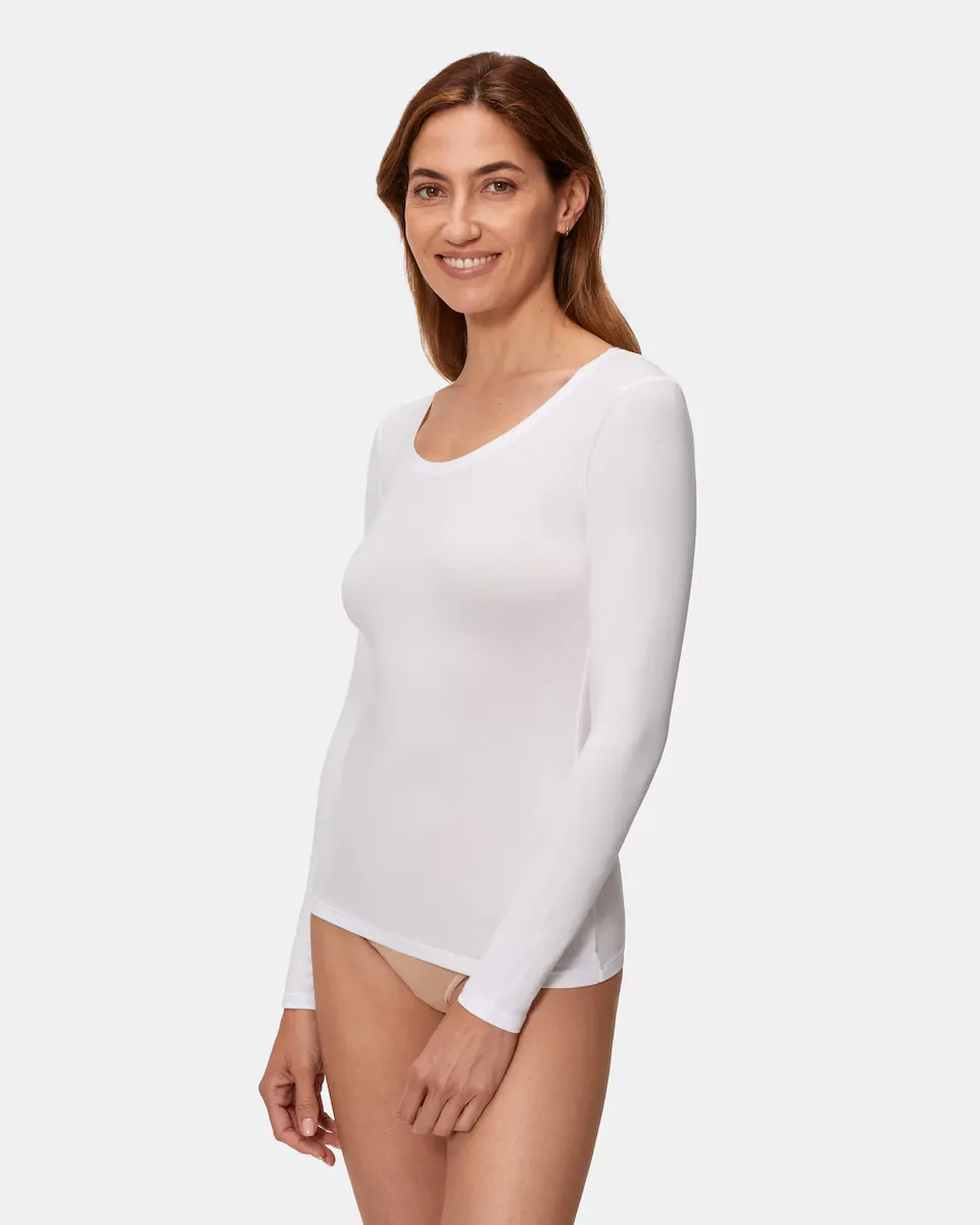 Thermaltech ультратонкая женская термофутболка с длинными рукавами Playtex, белый
Thermaltech ультратонкая женская термофутболка с длинными рукавами Playtex, белый