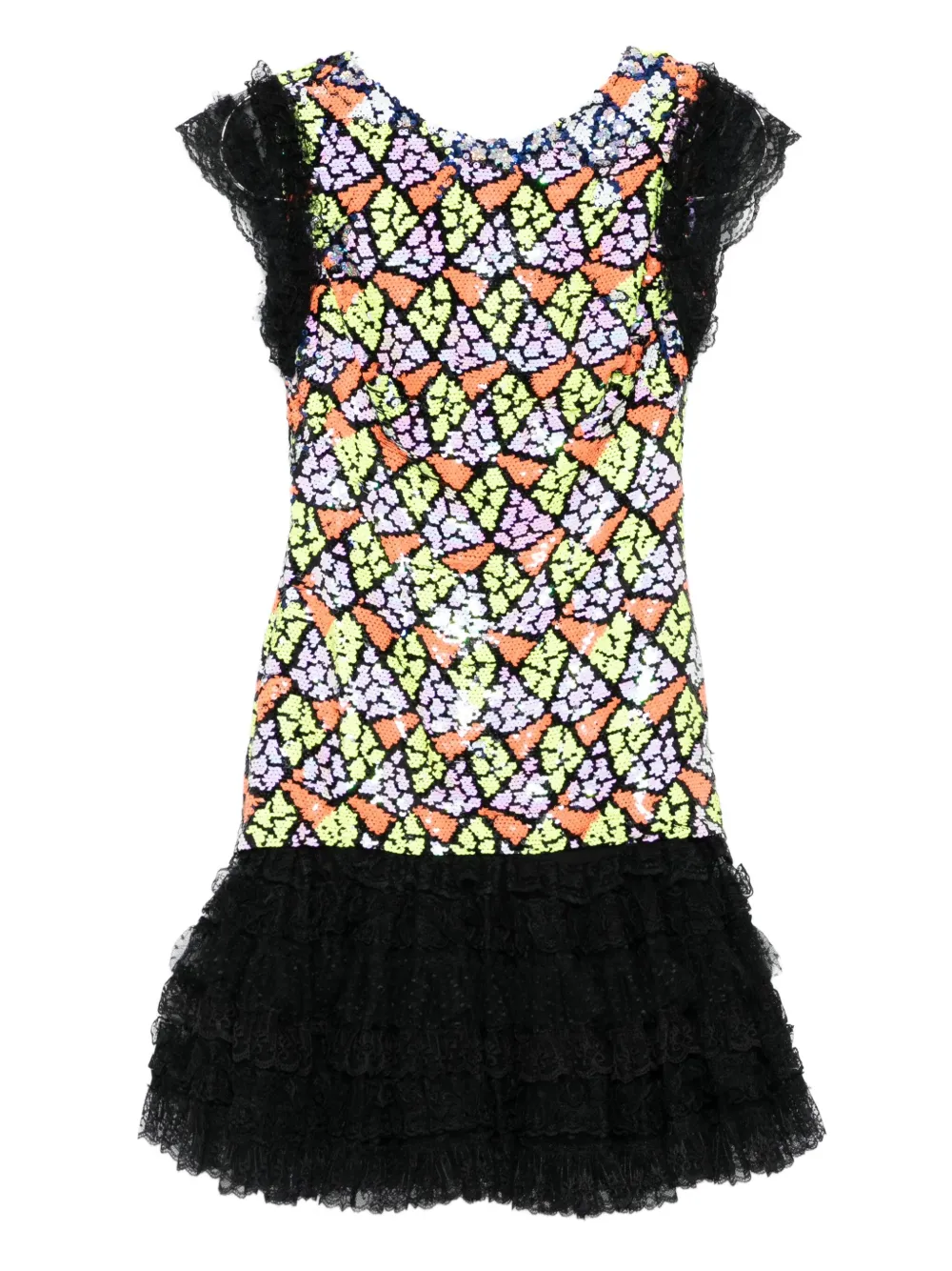 Платье мини с пайетками Gemy Maalouf, оранжевый
Платье мини с пайетками Gemy Maalouf, оранжевый