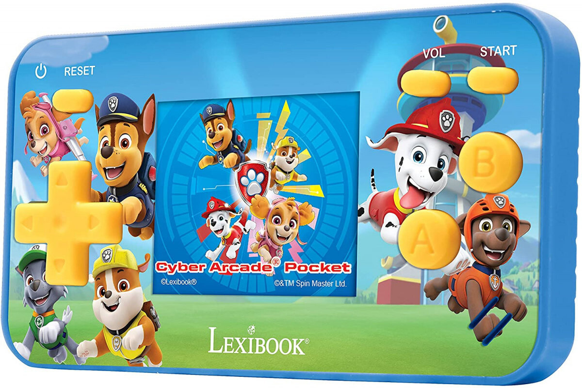 PAW PATROL Портативная приставка для детей, 150 игр LexiBook
PAW PATROL Портативная приставка для детей, 150 игр LexiBook