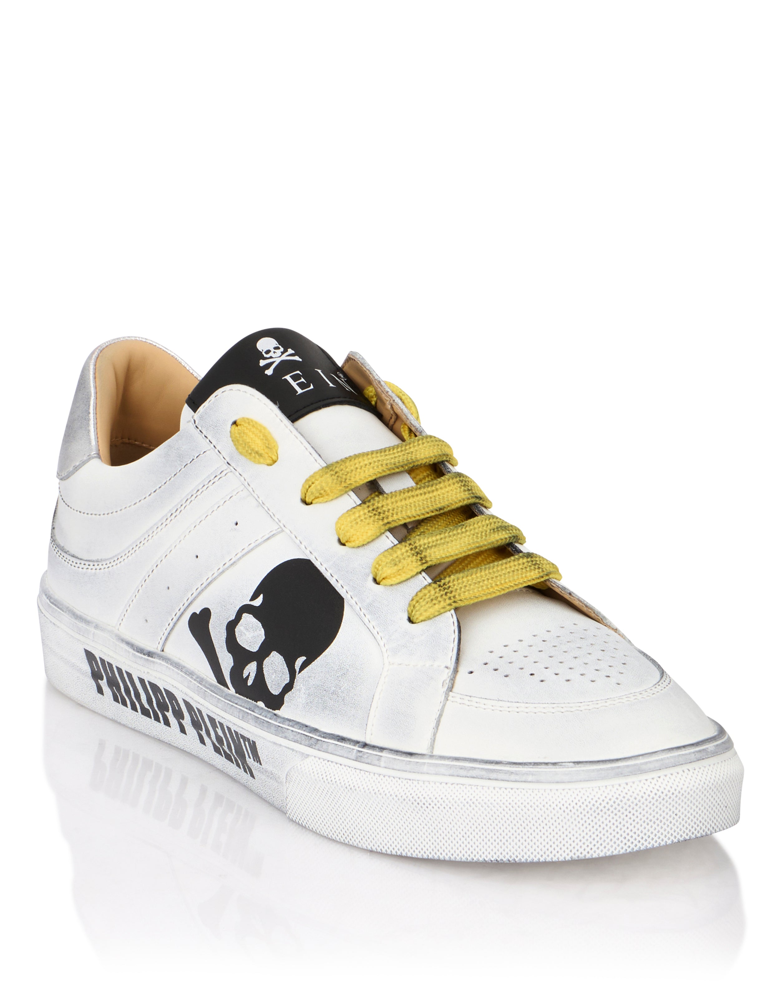 Кожаные низкие кроссовки Retrokickz PHILIPP PLEIN, белый
Кожаные низкие кроссовки Retrokickz PHILIPP PLEIN, белый