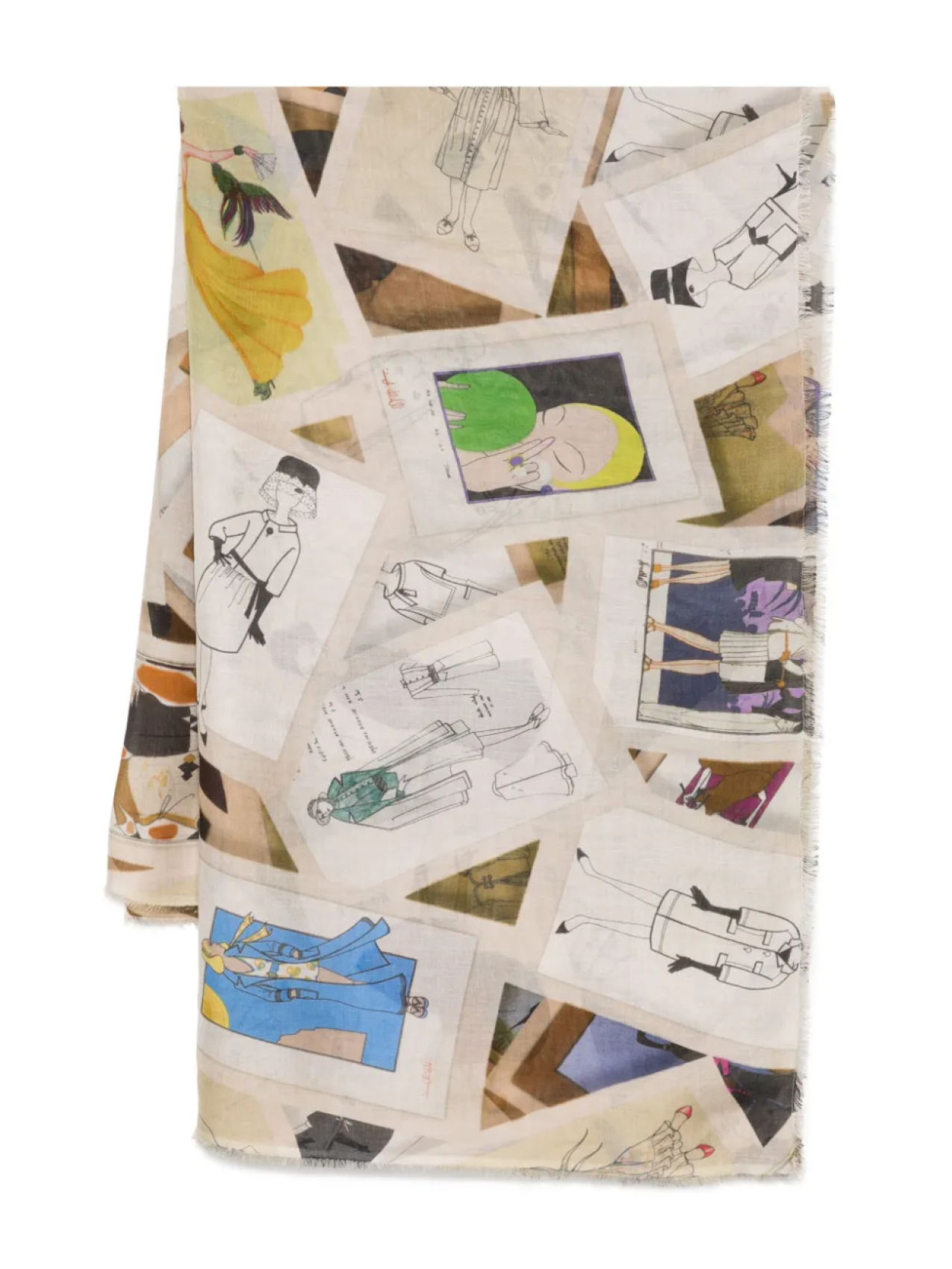 Шарф модели Faliero Sarti, нейтральный
Шарф модели Faliero Sarti, нейтральный