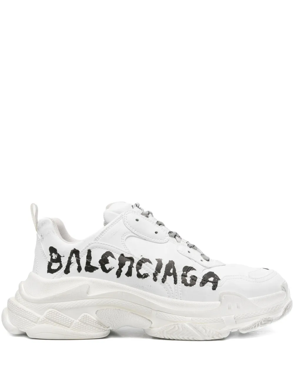 Массивные кроссовки Triple S с принтом граффити BALENCIAGA, белый
Массивные кроссовки Triple S с принтом граффити BALENCIAGA, белый