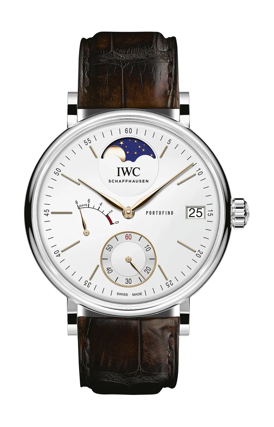 Часы portofino hand wound moon phase Iwc Schaffhausen
Часы portofino hand wound moon phase Iwc Schaffhausen