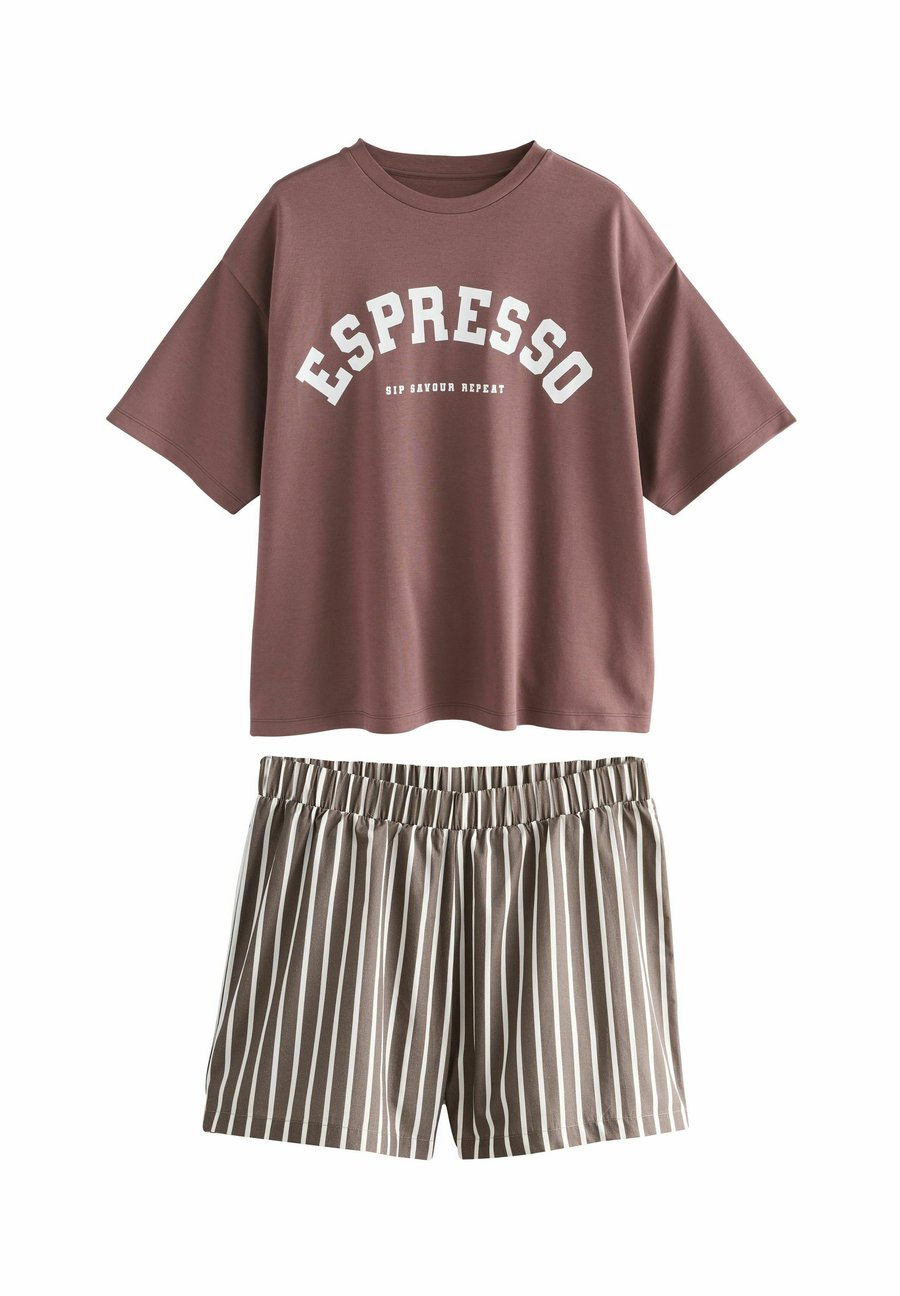 Пижамный комплект Next SET, Brown Stripe/Brown
Пижамный комплект Next SET, Brown Stripe/Brown
