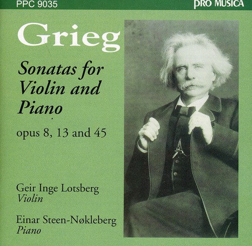 CD диск Grieg / Lotsberg / Nokleberg: Sonatas for Violin & Piano Op 8 13 & 45
CD диск Grieg / Lotsberg / Nokleberg: Sonatas for Violin & Piano Op 8 13 & 45