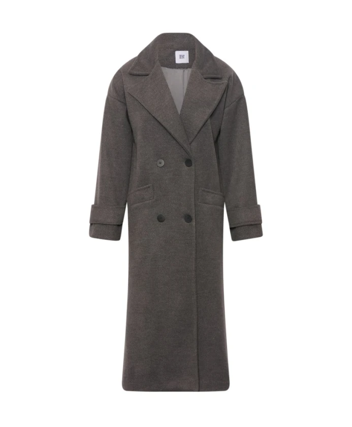 Длинное пальто «Белла» темно-серого цвета Tiffany, серый
Длинное пальто «Белла» темно-серого цвета Tiffany, серый