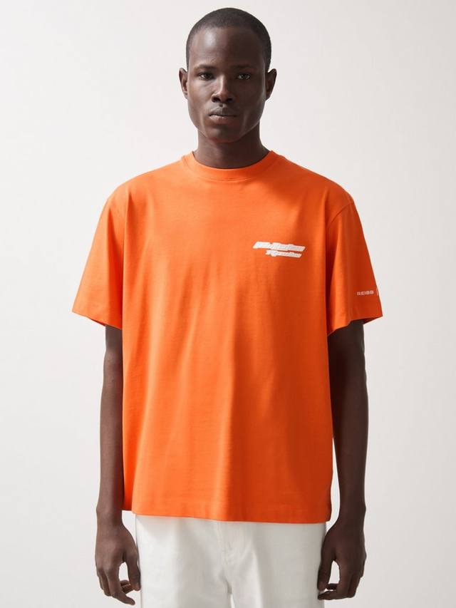 Хлопковая футболка reiss x mclaren nakata в клетку Reiss x McLaren, цвет Papaya Orange
Хлопковая футболка reiss x mclaren nakata в клетку Reiss x McLaren, цвет Papaya Orange