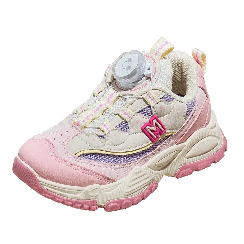 Детские повседневные кроссовки Mickey Series с нескользящей подошвой, устойчивые к истиранию, дышащие Disney, розовый 
Детские повседневные кроссовки Mickey Series с нескользящей подошвой, устойчивые к истиранию, дышащие Disney, розовый