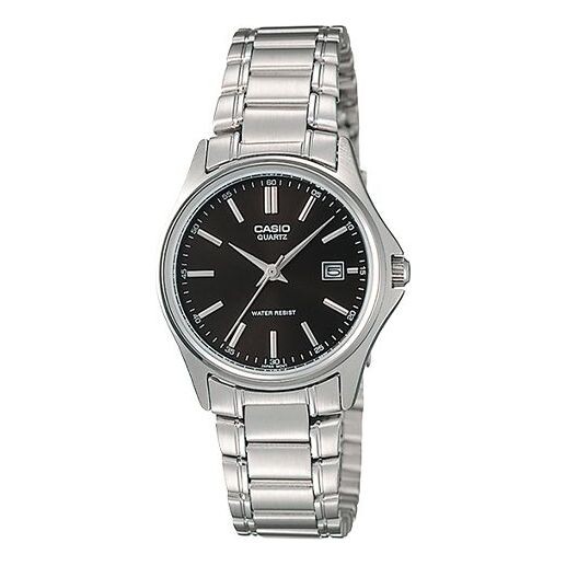 Часы CASIO Waterproof Quartz Stainless Steel Strap Silver Black Dial Black Analog, черный
Часы CASIO Waterproof Quartz Stainless Steel Strap Silver Black Dial Black Analog, черный