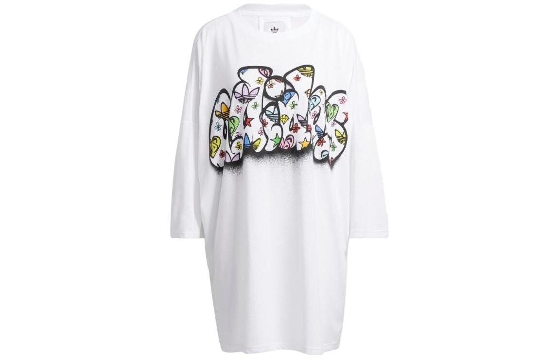 JEREMY SCOTT Платье с длинными рукавами женское белое Adidas Originals
JEREMY SCOTT Платье с длинными рукавами женское белое Adidas Originals