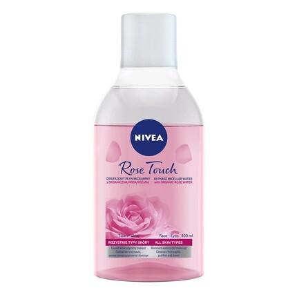 Мицеллярная вода с органической водой палисандра - Rose Touch 400мл, Nivea
Мицеллярная вода с органической водой палисандра - Rose Touch 400мл, Nivea
