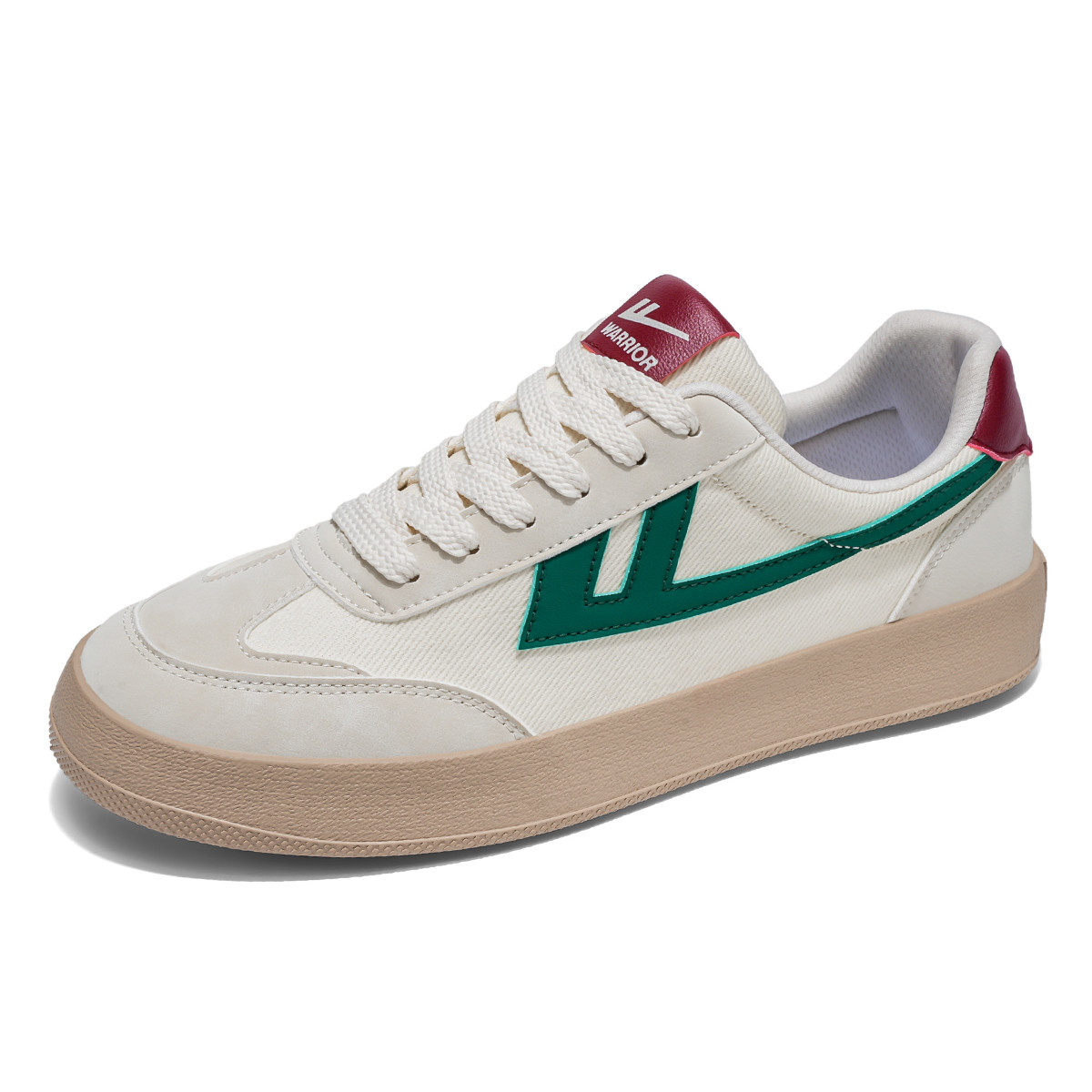 WARRIOR Прочные, легкие и дышащие низкие кроссовки для скейтбординга, мужские, бежево-зеленые
WARRIOR Прочные, легкие и дышащие низкие кроссовки для скейтбординга, мужские, бежево-зеленые