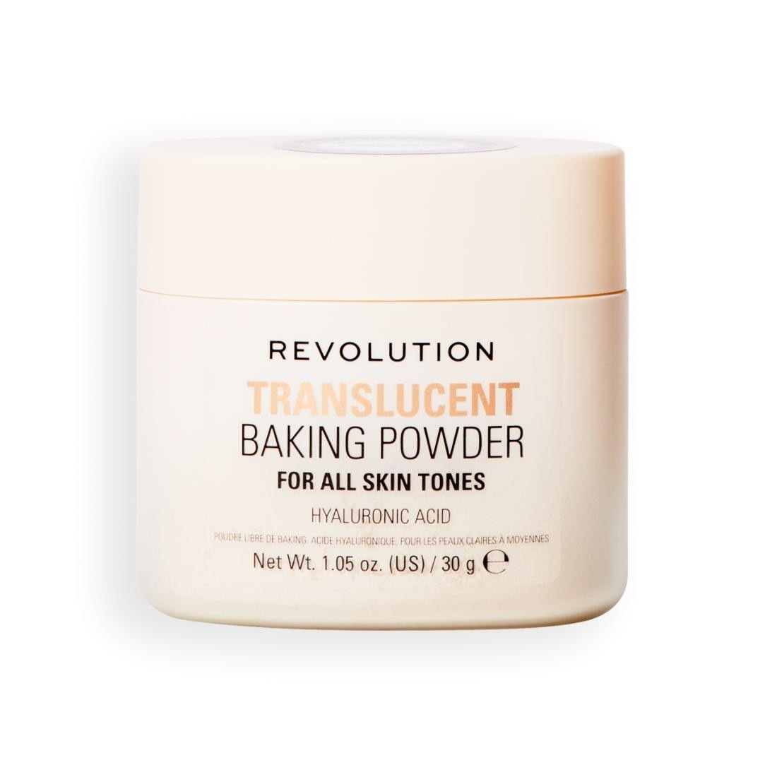 Пудра для лица loose baking powder Revolution, translucent, вес 30 гр.
Пудра для лица loose baking powder Revolution, translucent, вес 30 гр.