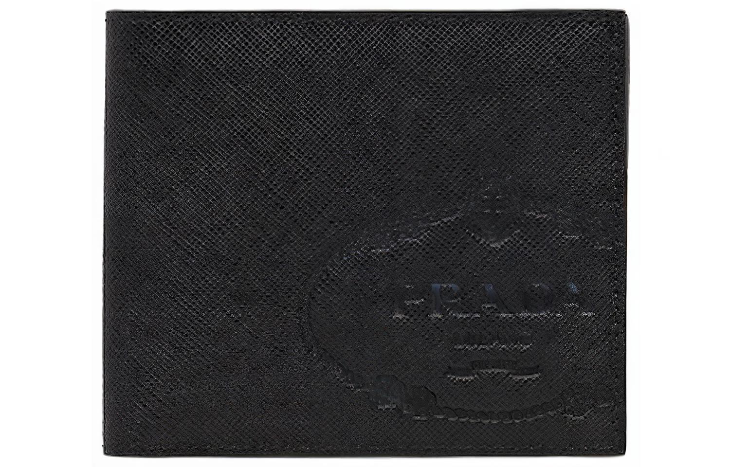 PRADA Кожаный кошелек Saffiano унисекс черный
PRADA Кожаный кошелек Saffiano унисекс черный