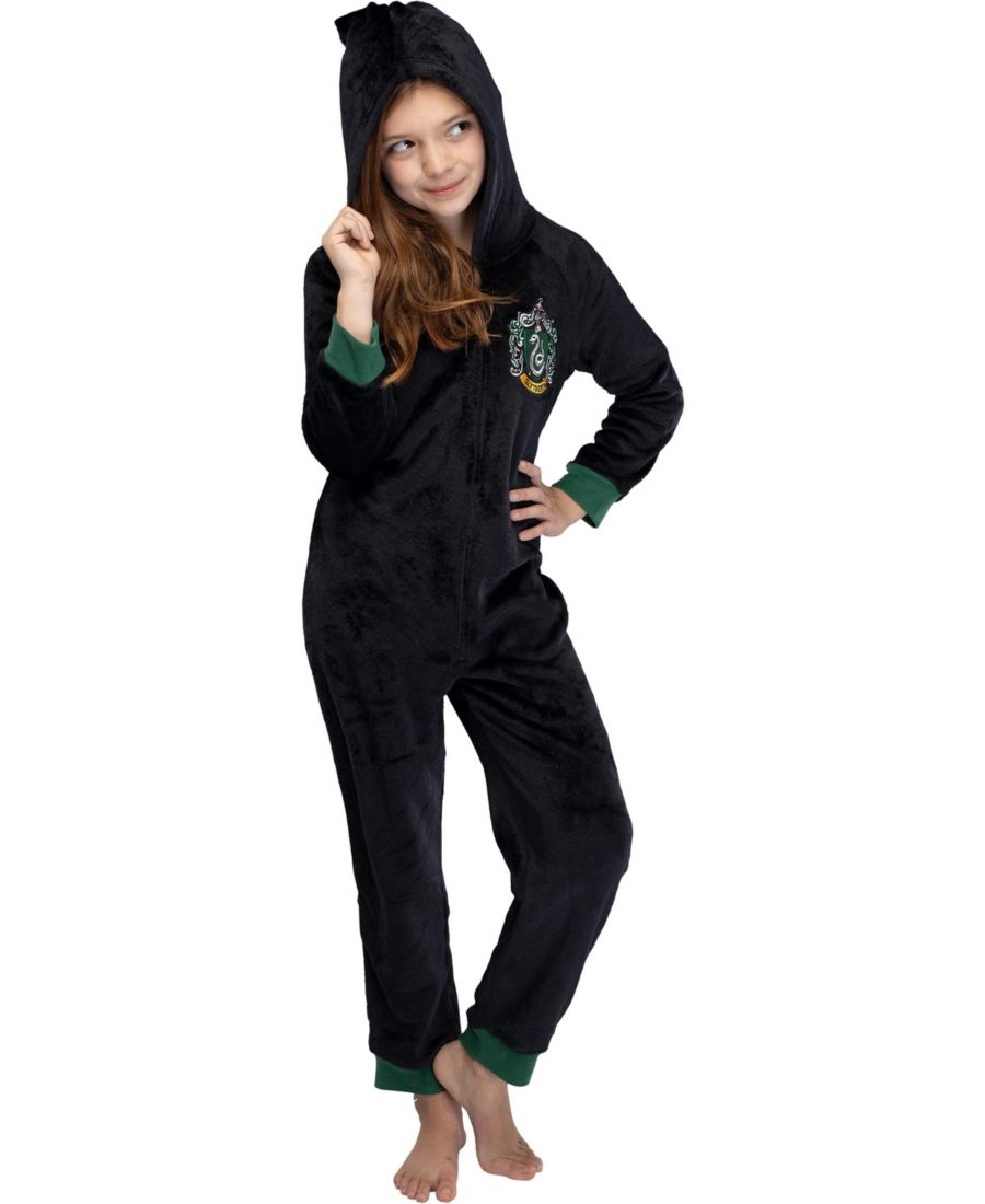 Детская пижама с капюшоном и гербом факультетов Хогвартса Комбинезон для дома Harry Potter, Green
Детская пижама с капюшоном и гербом факультетов Хогвартса Комбинезон для дома Harry Potter, Green