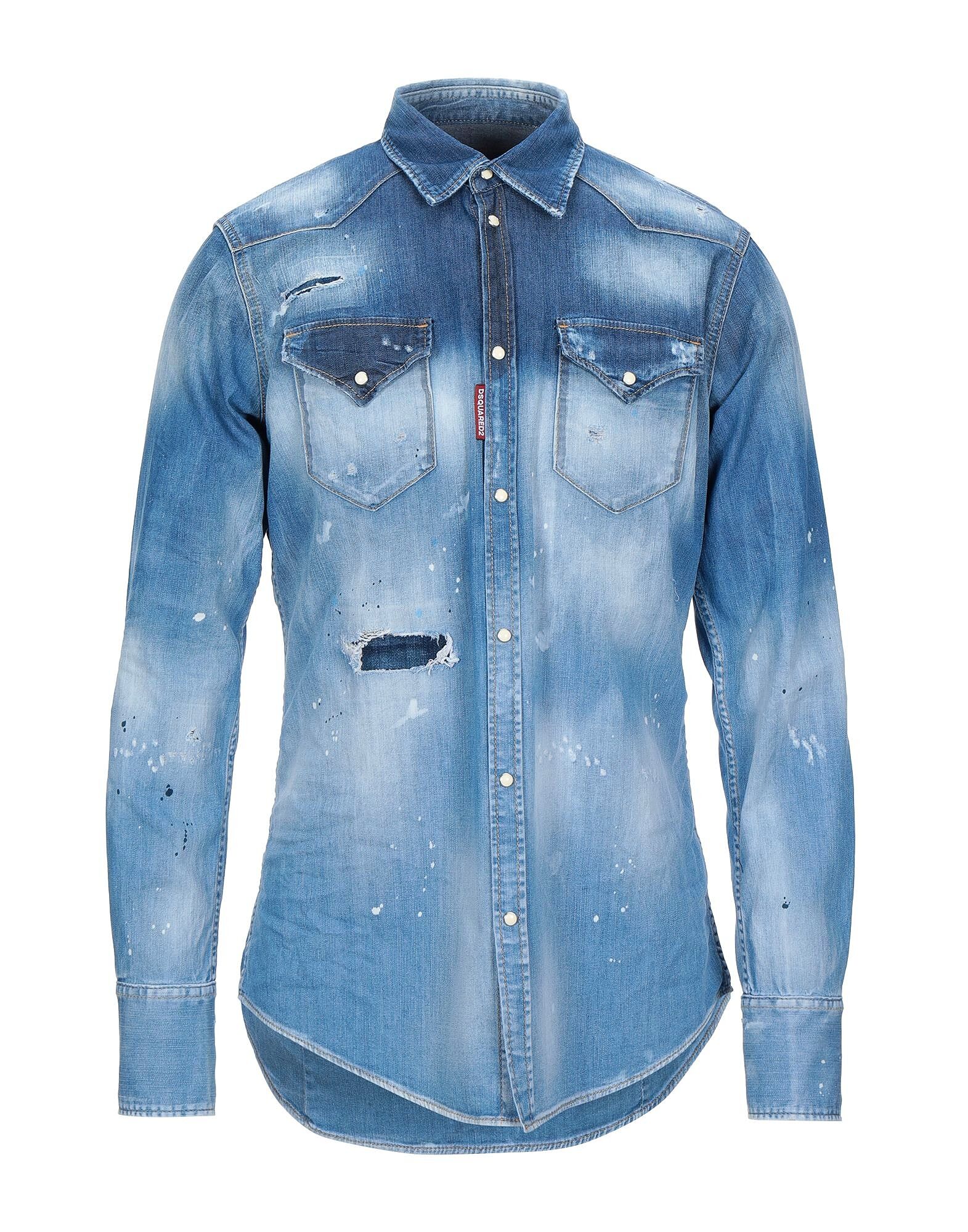 Джинсовая рубашка Dsquared2, синий
Джинсовая рубашка Dsquared2, синий