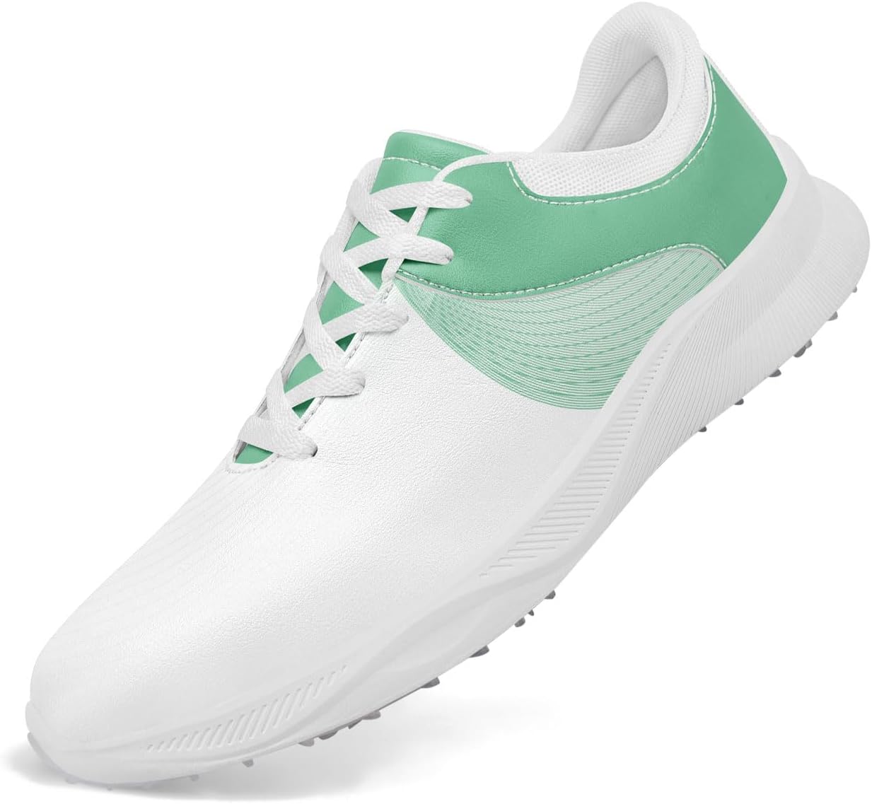 Градиентные гольф-кроссовки без шипов для мужчин и женщин, водонепроницаемые, дышащие, для ходьбы и спорта, для гольф-курса и повседневной носки Awsole, белый/зеленый
Градиентные гольф-кроссовки без шипов для мужчин и женщин, водонепроницаемые, дышащие, для ходьбы и спорта, для гольф-курса и повседневной носки Awsole, белый/зеленый