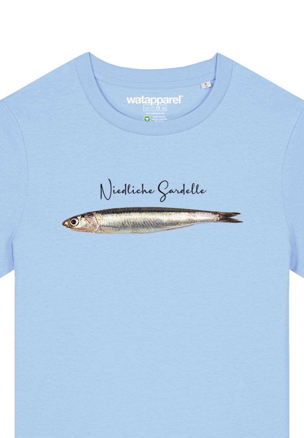 Футболка с принтом NIEDLICHE SARDELLE watapparel, светло-голубой
Футболка с принтом NIEDLICHE SARDELLE watapparel, светло-голубой