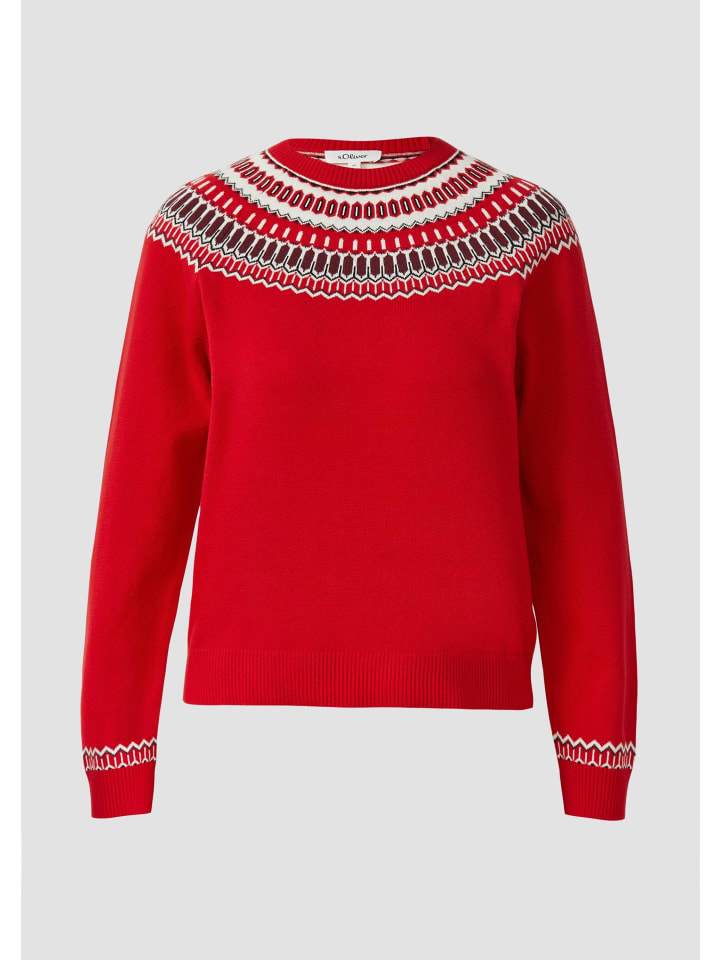 Вязаный свитер в цвете 3384_red s.Oliver
Вязаный свитер в цвете 3384_red s.Oliver