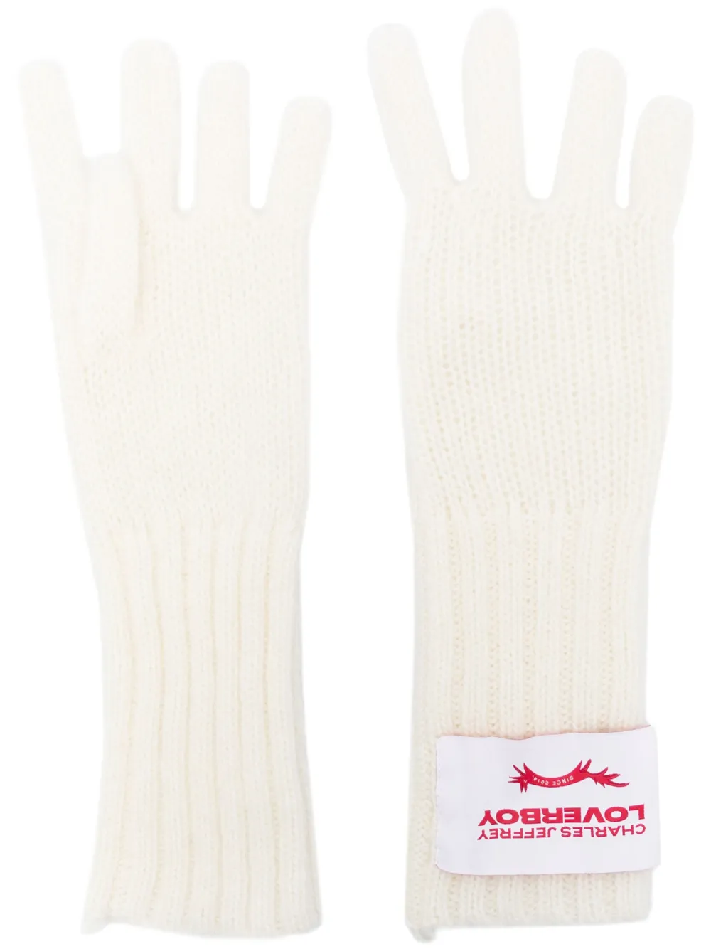 Трикотажные перчатки с нашивкой-логотипом Charles Jeffrey Loverboy, белый
Трикотажные перчатки с нашивкой-логотипом Charles Jeffrey Loverboy, белый