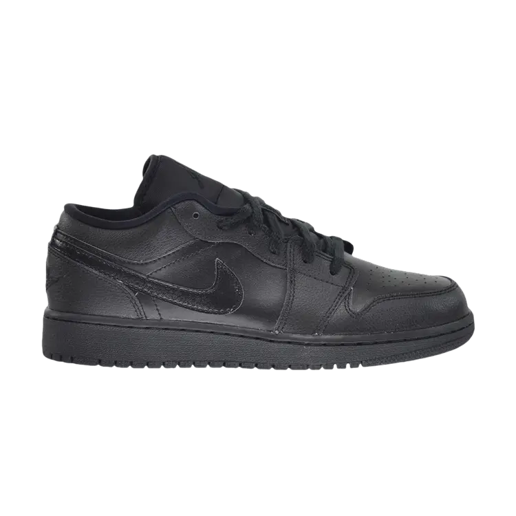 Кроссовки Air Jordan Air Jordan 1 Low BG 'Triple Black', черный 
Кроссовки Air Jordan Air Jordan 1 Low BG 'Triple Black', черный