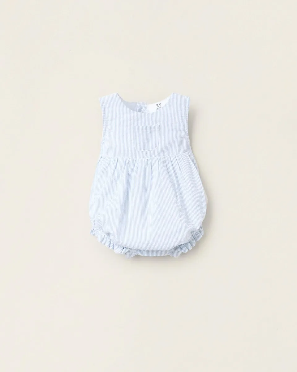 Комбинезон для малыша без рукавов светло-голубого цвета Zippy
Комбинезон для малыша без рукавов светло-голубого цвета Zippy