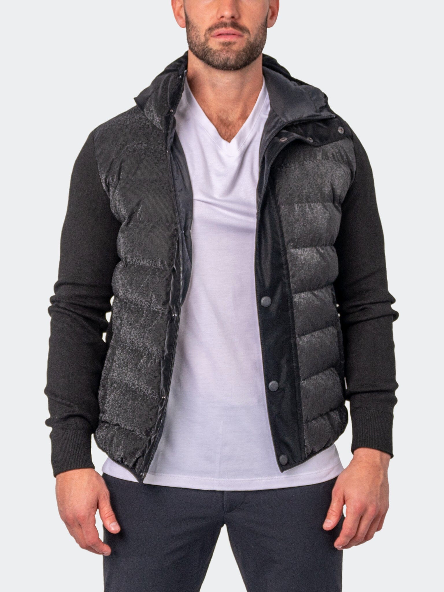 Куртка KnitSleeves Black MACEOO, Черный, Куртка KnitSleeves Black MACEOO
Куртка KnitSleeves Black MACEOO, Черный, Куртка KnitSleeves Black MACEOO