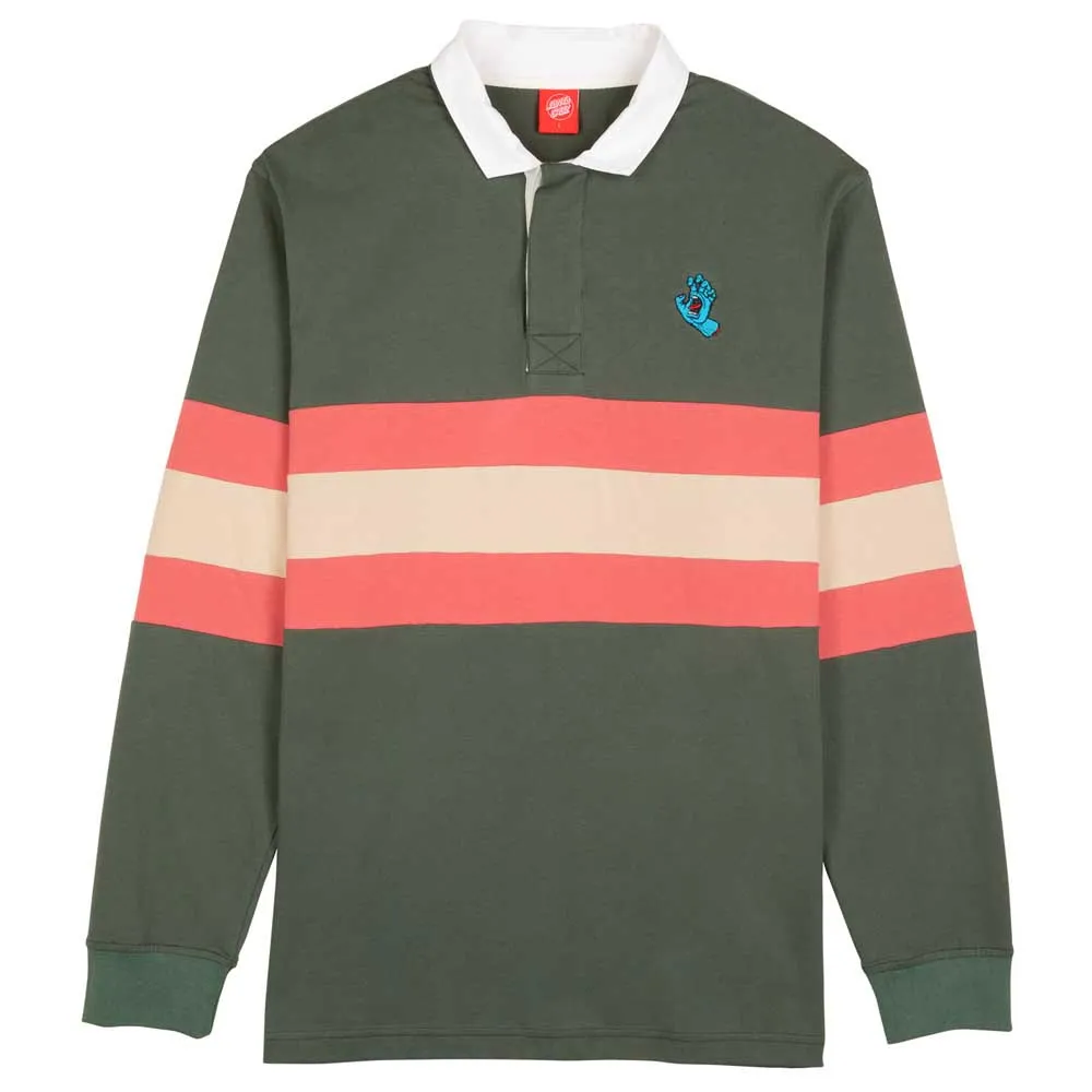 Поло с длинным рукавом Santa Cruz Mini hand stripe, зеленый
Поло с длинным рукавом Santa Cruz Mini hand stripe, зеленый