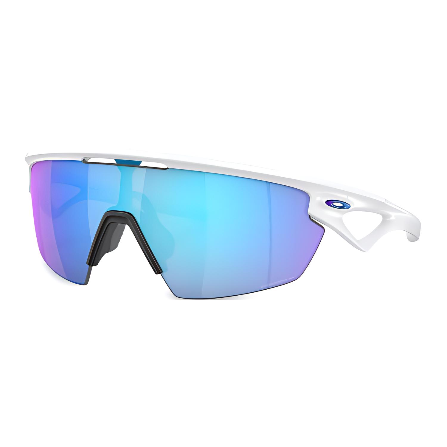 Oakley Сферические солнцезащитные очки с увеличенной оправой, White
Oakley Сферические солнцезащитные очки с увеличенной оправой, White