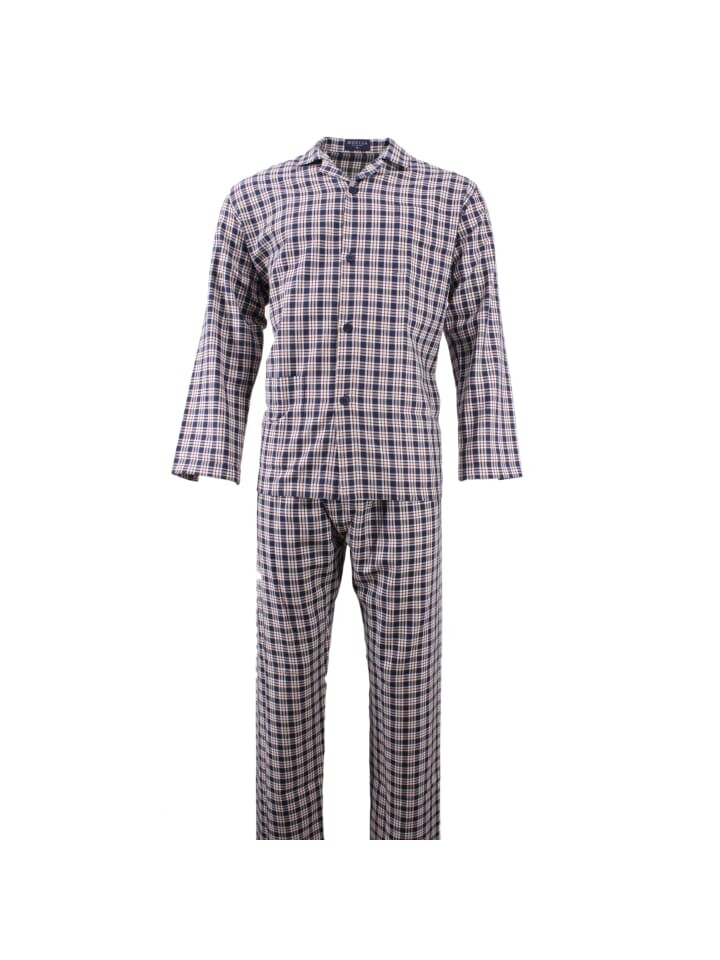 Пижама Novila, цвет blau/braun kariert
Пижама Novila, цвет blau/braun kariert