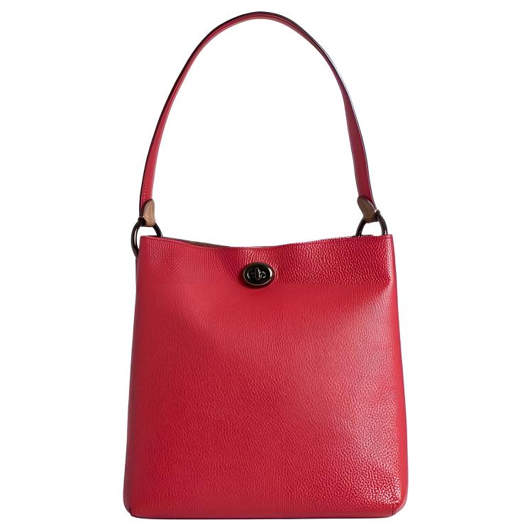 COACH Кожаная сумка ведро через плечо на пояс средняя женская коричневая желтая
COACH Кожаная сумка ведро через плечо на пояс средняя женская коричневая желтая