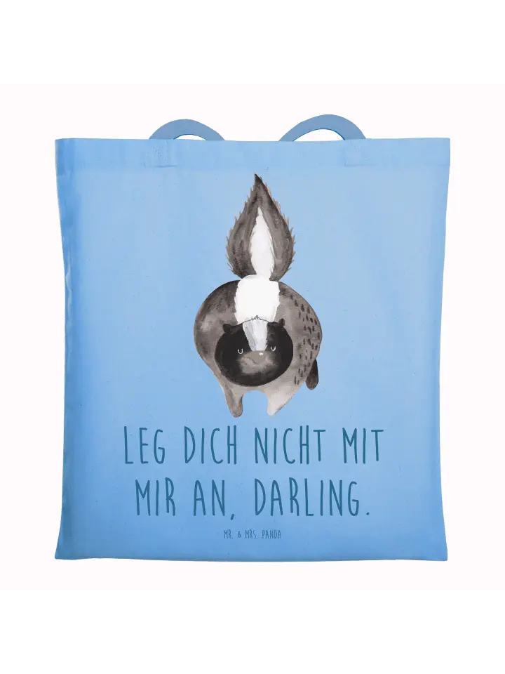 Сумка для переноски Mr & Mrs Panda Stinktier Angriff, небесно-синий
Сумка для переноски Mr & Mrs Panda Stinktier Angriff, небесно-синий