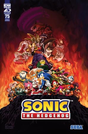 Sonic the Hedgehog #75 CVR B Mauro (IDW)
Sonic the Hedgehog #75 CVR B Mauro (IDW)
