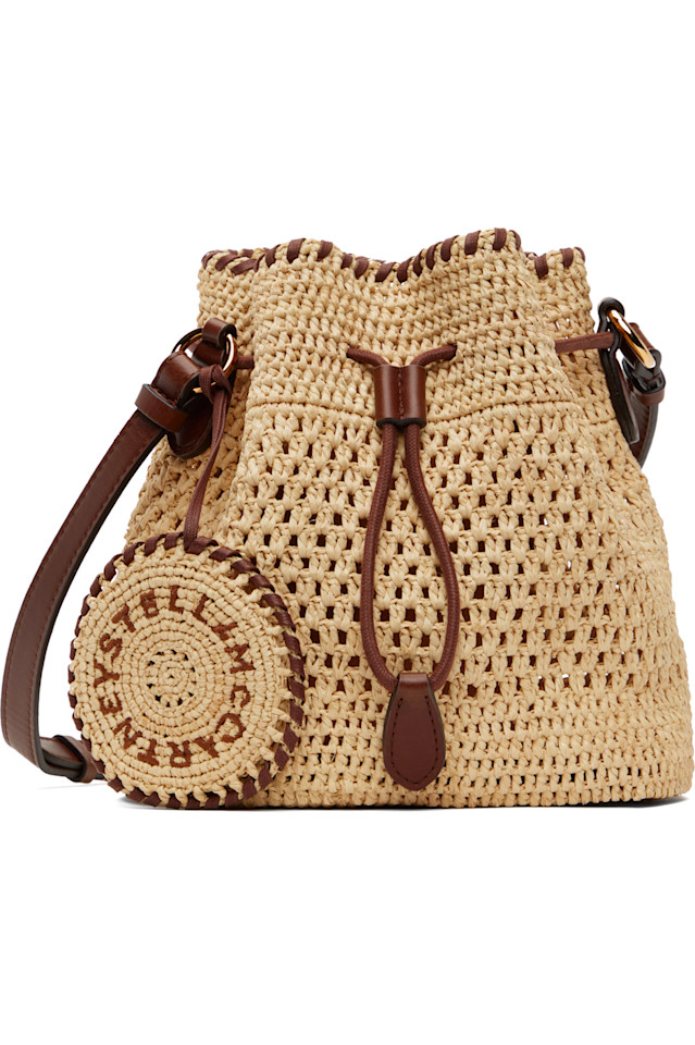 Фалабелла плетеная сумка-ведро из рафии крючком Stella Mccartney, цвет natural
Фалабелла плетеная сумка-ведро из рафии крючком Stella Mccartney, цвет natural
