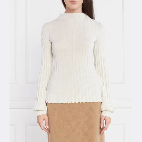 Свитер узкого кроя Wełniany с полуводолазкой Liviana Conti, бежевый
Свитер узкого кроя Wełniany с полуводолазкой Liviana Conti, бежевый