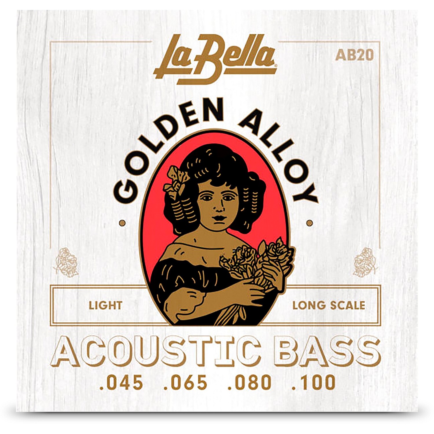 Длинномензурные акустические басовые струны LaBella из золотого сплава, легкие (45–100) La Bella
Длинномензурные акустические басовые струны LaBella из золотого сплава, легкие (45–100) La Bella