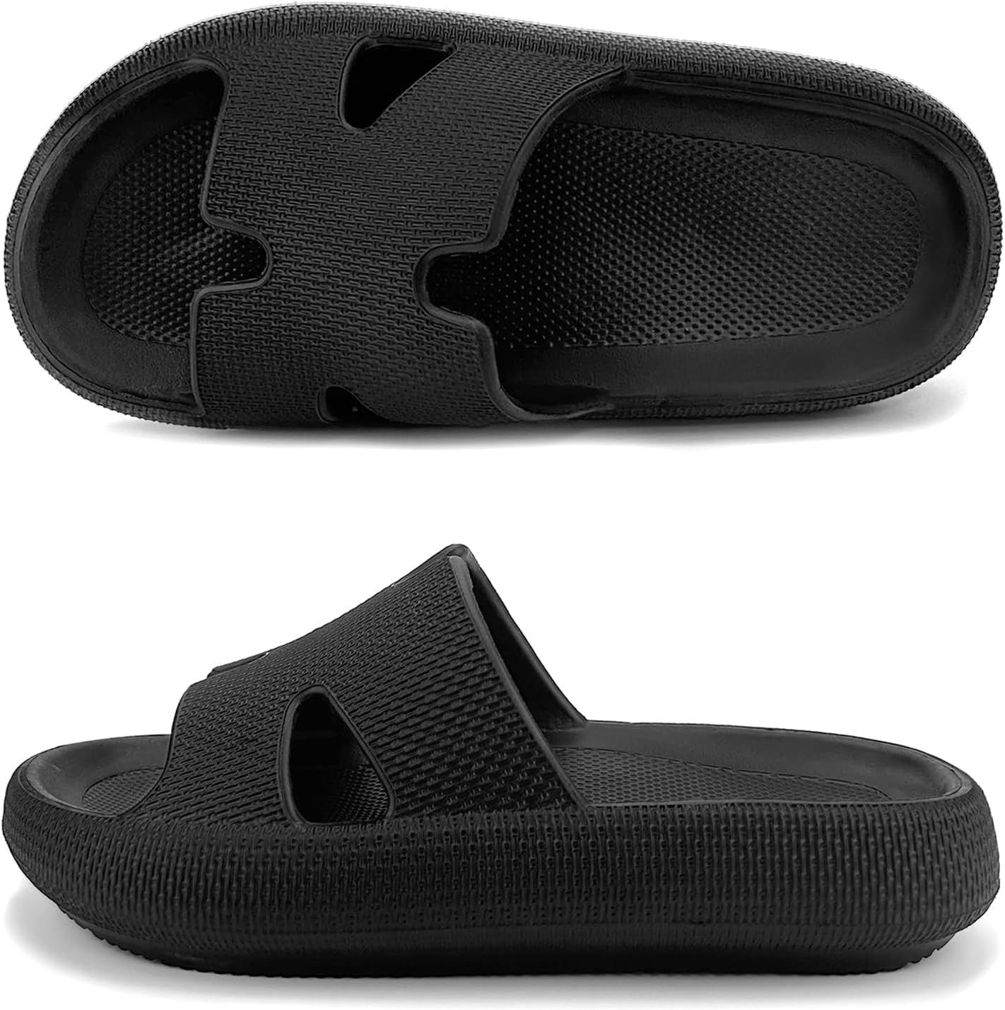 Сандалии Cloud Slides для женщин и мужчин, с мягкой подушкой для восстановления формы, домашние тапочки для душа из пены с эффектом памяти, нескользящие, удобные, быстросохнущие Haifago, черный
Сандалии Cloud Slides для женщин и мужчин, с мягкой подушкой для восстановления формы, домашние тапочки для душа из пены с эффектом памяти, нескользящие, удобные, быстросохнущие Haifago, черный