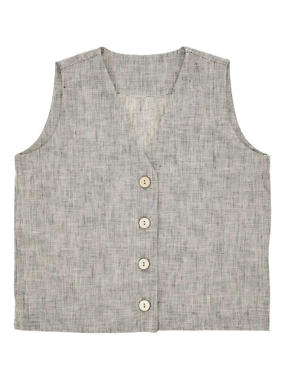 Жилет из смесового льна MaDilly, серый
Жилет из смесового льна MaDilly, серый