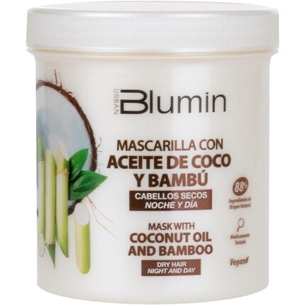 Маска Blumin Urbanic с кокосовым маслом и органическим бамбуком, 700 мл
Маска Blumin Urbanic с кокосовым маслом и органическим бамбуком, 700 мл