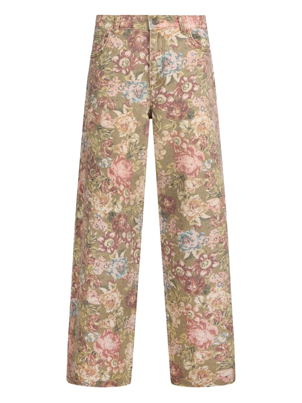 Клешевые брюки с принтом Liu Jo, зеленый
Клешевые брюки с принтом Liu Jo, зеленый