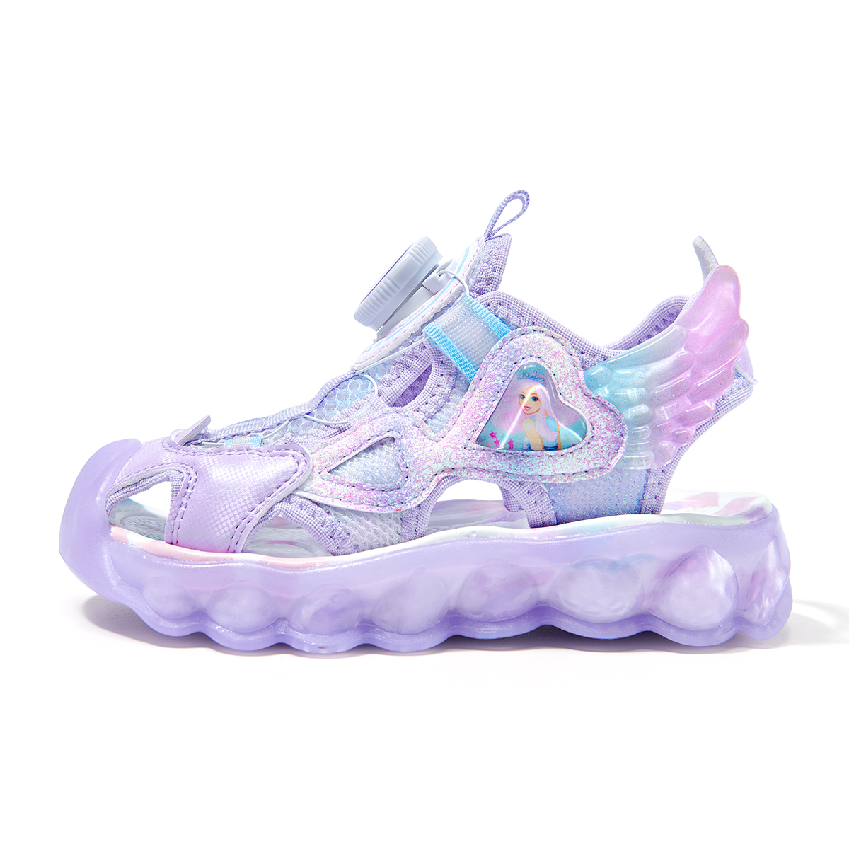 Детские сандалии Barbie, фиолетовый
Детские сандалии Barbie, фиолетовый