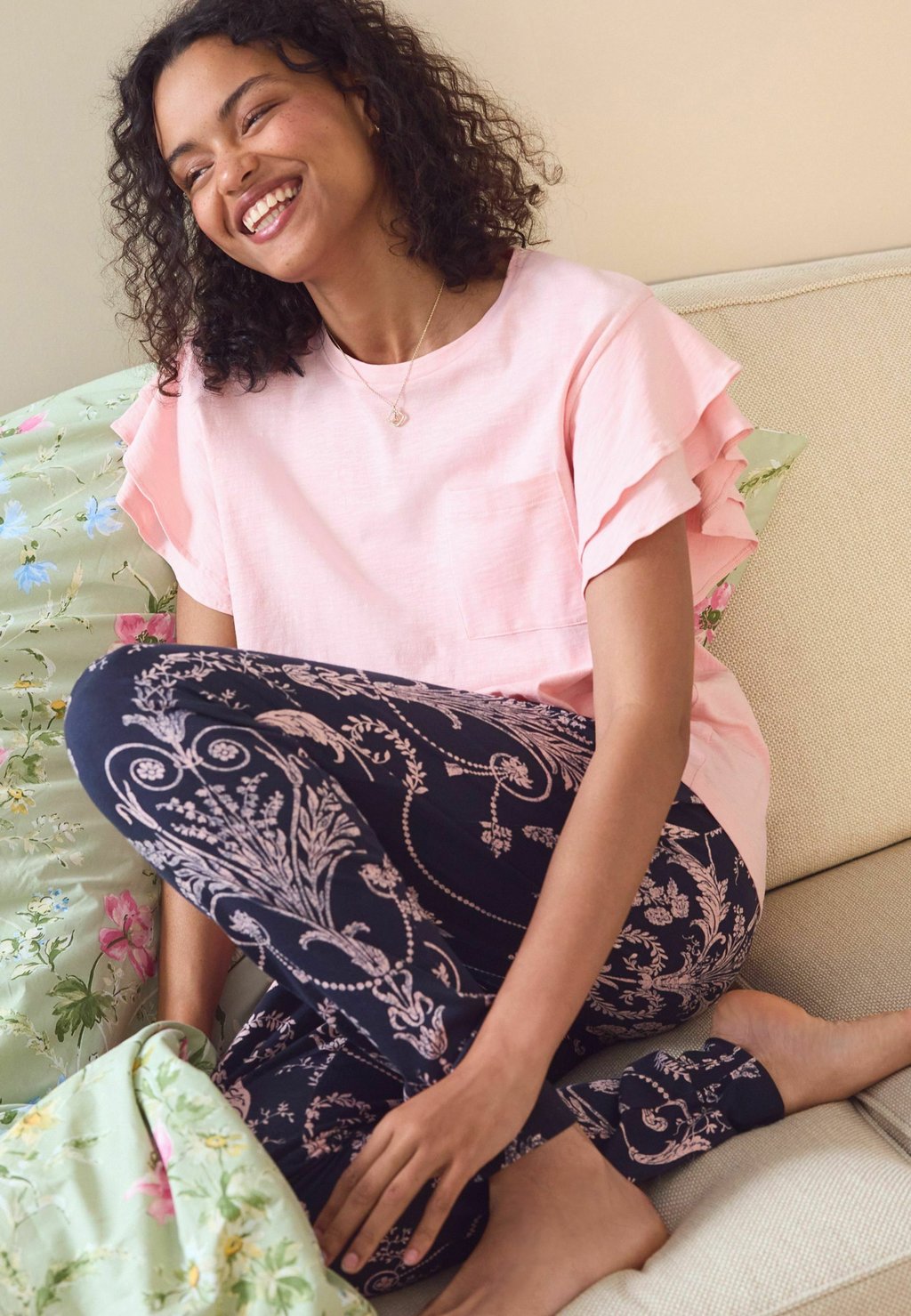 Пижамный комплект SET REGULAR FIT Laura Ashley, синий
Пижамный комплект SET REGULAR FIT Laura Ashley, синий