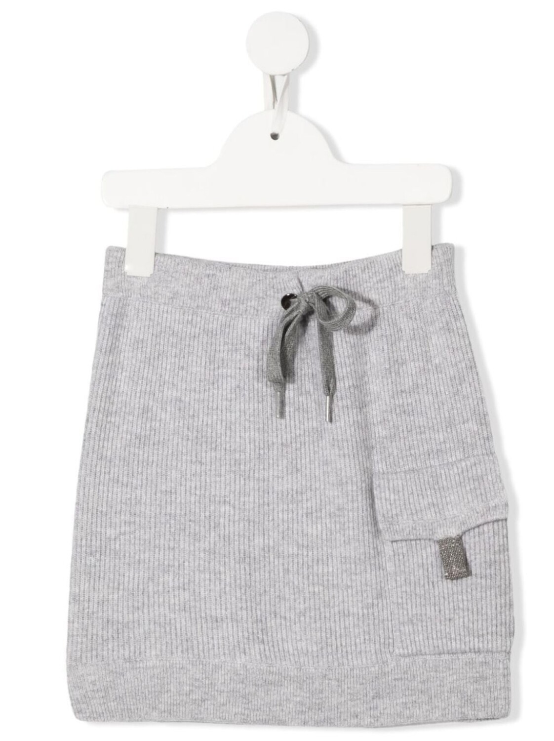 Brunello Cucinelli Kids юбка с кулиской, серый
Brunello Cucinelli Kids юбка с кулиской, серый