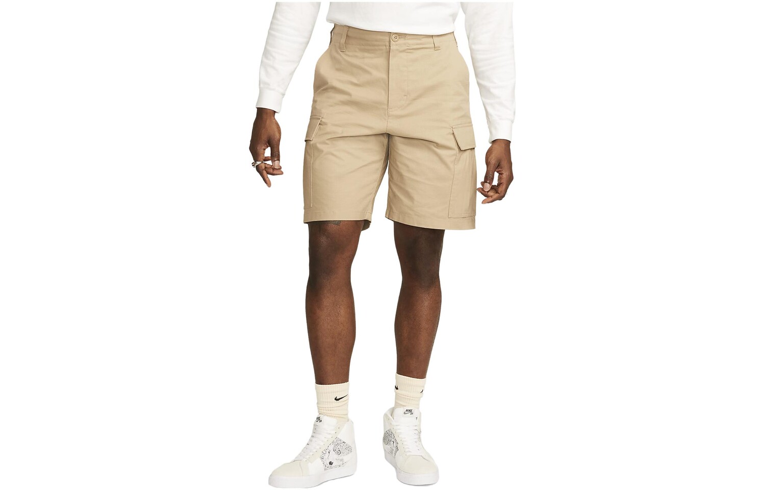 Шорты-карго мужские цвета хаки Nike, хаки
Шорты-карго мужские цвета хаки Nike, хаки